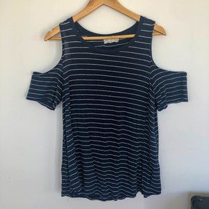 Cut Out Shoulder Top